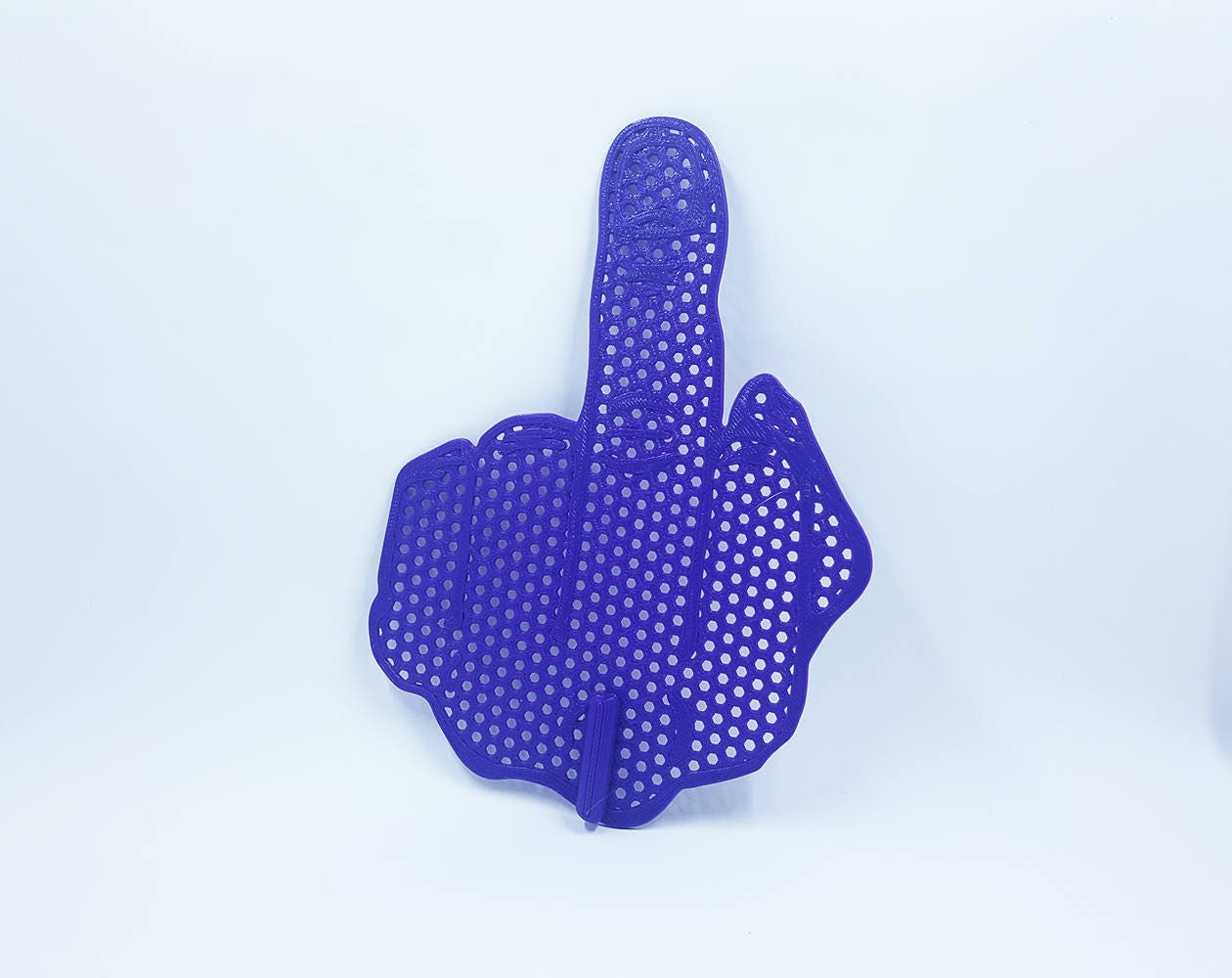 Kill insects in style 3D Printed F U Fly Swatter Middle Finger Insect Killer 