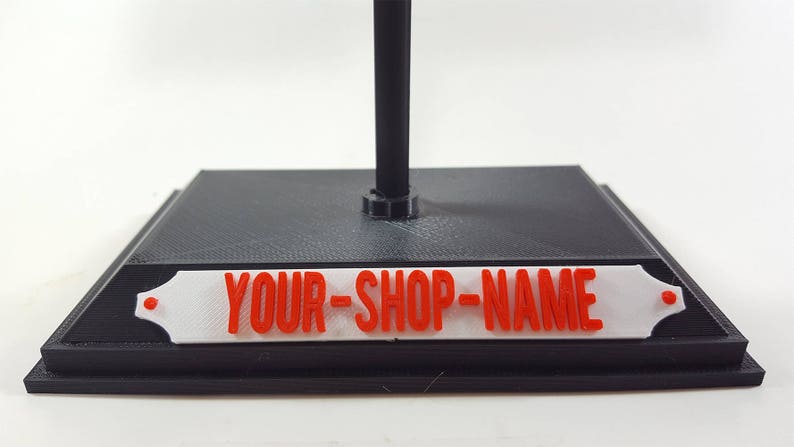 Cha, Ching Personalized Desk Trophy with Custom Shop Name Tag and Base, Etsy Help, SEO Help, Etsy Sellers, Christmas Gift image 2