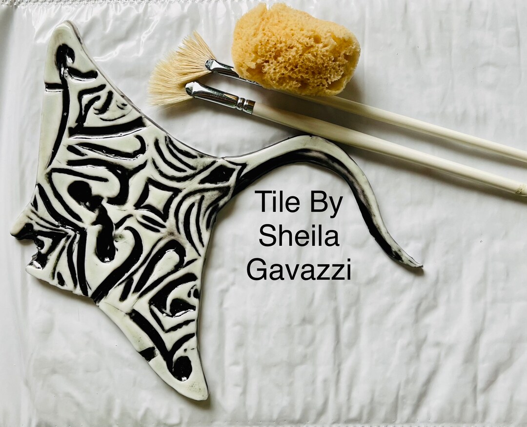 Sting Ray Tribal Art Style - Etsy