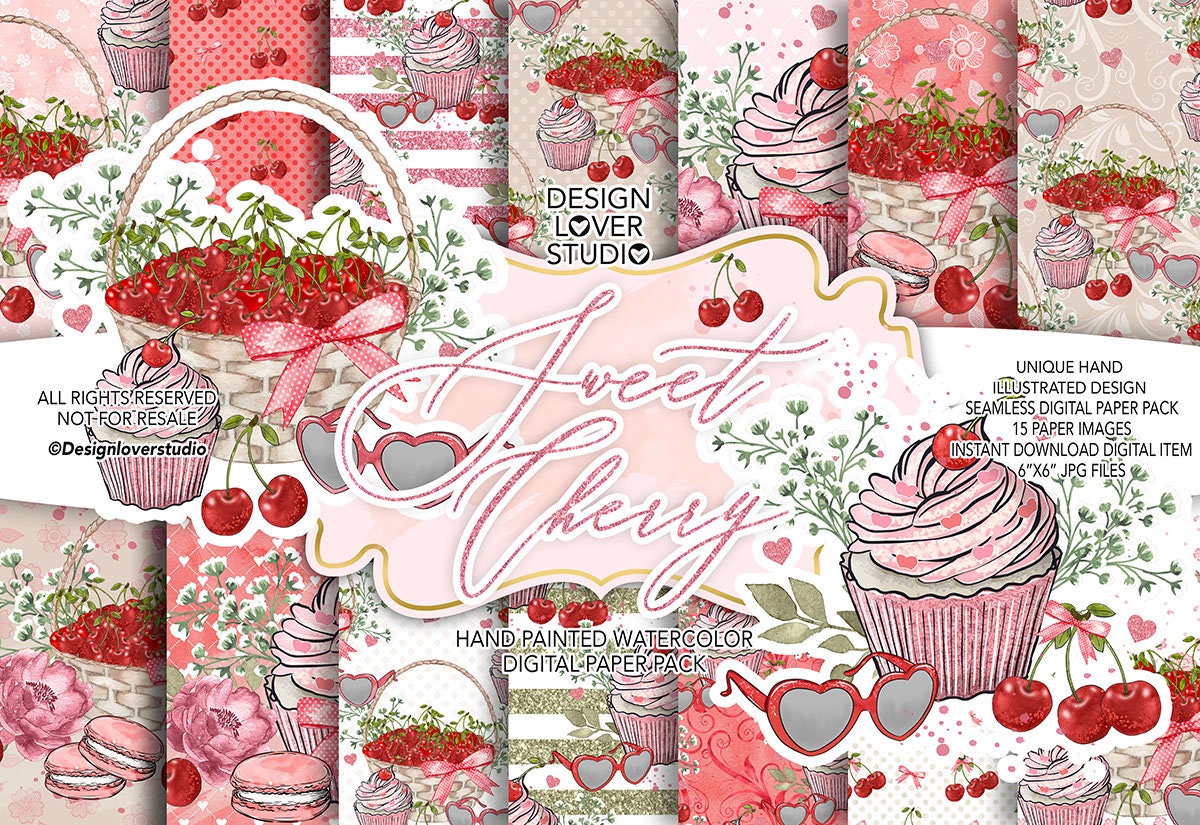 Kawaii Cherry Candy Shop Sticker, Kpop Toploader Stickers, Halloween Magic  Book Witch Hat Stickers, Puppy Nurse Birthday Cake Party Sticker 