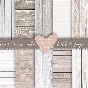 Premium houten backround digitaal papier, rustiek, digitaal papier, houttextuur, distressed hout wit, bruin, grijs, digitale houten achtergrond
