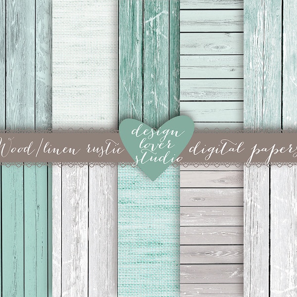 Premium Wood backround digital papers, rustic, digital papers, wood texture, distressed wood white, brown, grey, digital wood background