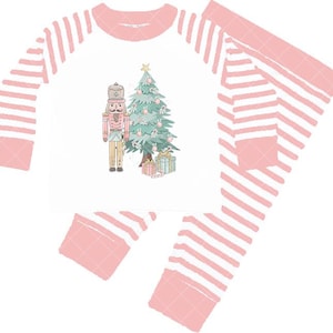 NO AI, 100% Hand-drawn art, Christmas Pastel Clipart, Pastel Christmas Gifts Clipart, Pastel Nutcracker Clipart, Christmas Nutcracker png image 5