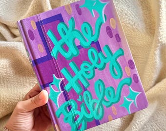 Biblia NVI de Besties: Pintada a mano, Diario, Hierro afila hierro