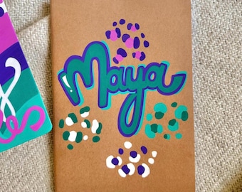 Diario de oración personal: Elementos esenciales para el estudio bíblico, estampado de leopardo estilo preppy.