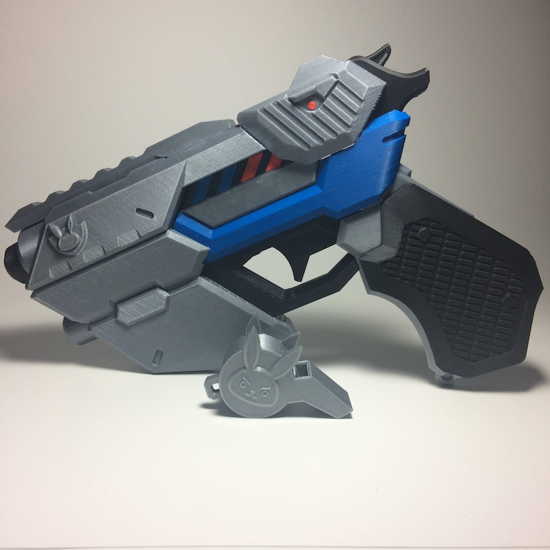 3D Published Overwatch officer D.va Prop Gun with cost-free shipping and delivery United states photo about Free 3d Printable D&d Miniatures called 3D Revealed Overwatch officer D.va Prop Gun with no cost shipping and delivery United states