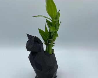 3D printed Cat Planter, Succulent planter, Air planter,