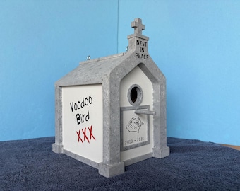 New Orleans Cemetery Tomb Birdhouse