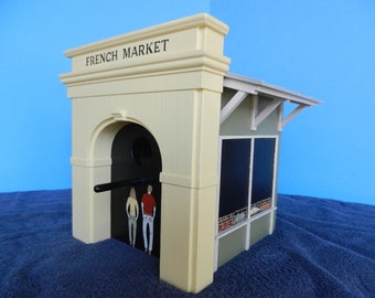 New Orleans French Market Birdhouse - Sage Green