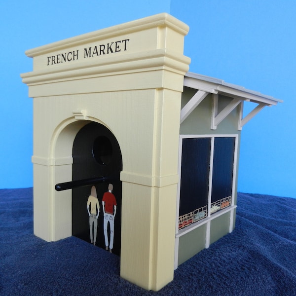 New Orleans French Market Birdhouse - Sage Green
