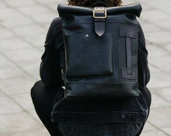 roll top mens backpack