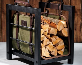 Fireplace Stand Firewood Holder Shelving Rack Fireplace - Etsy
