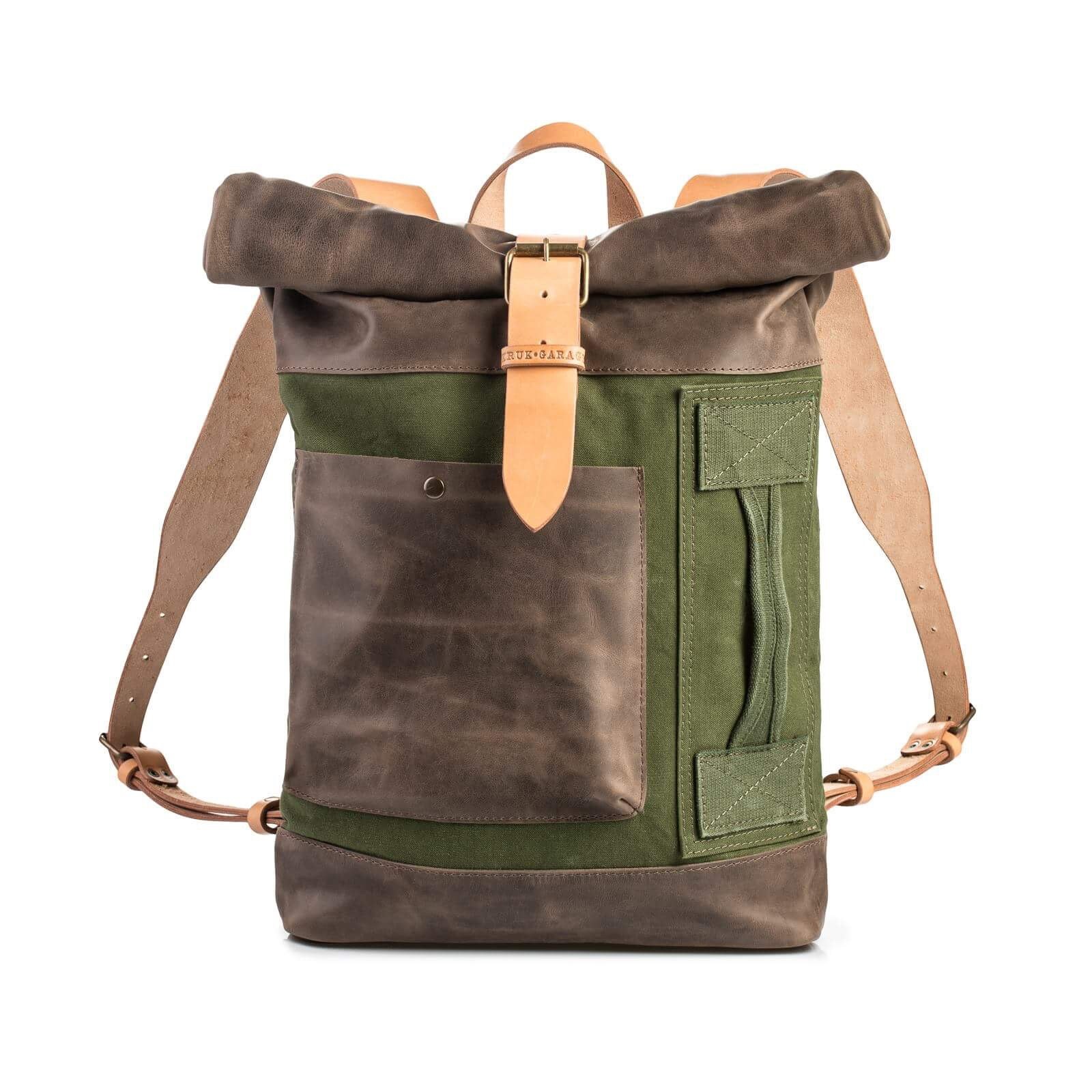 Military Canvas Backpack Laptop 