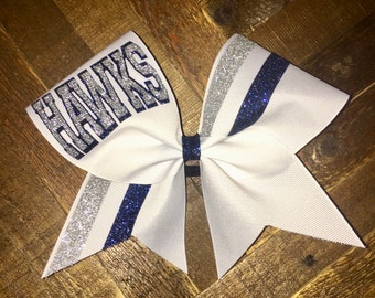 Double Stripe Team Bow/Cheer Bow/Team Bows