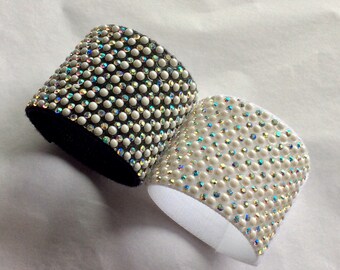 Rhinestone Ponytail Wraps/Pearl Rhinestone Ponytail Wrap/Ponytail Cuff/Ponytail Wrap