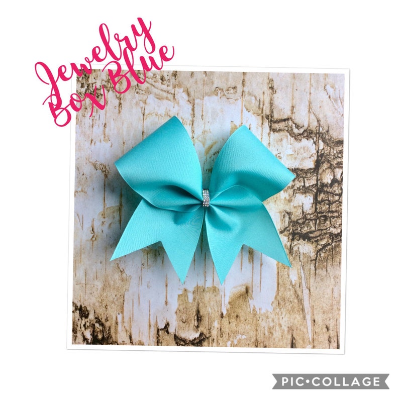 Plain Cheer Bows/Cheer bow/team bows/softball bow/Bow/Cheerleading bow/Cheerleading bow image 2