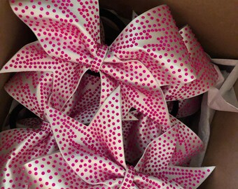Lightning Single Color Cheer Bow