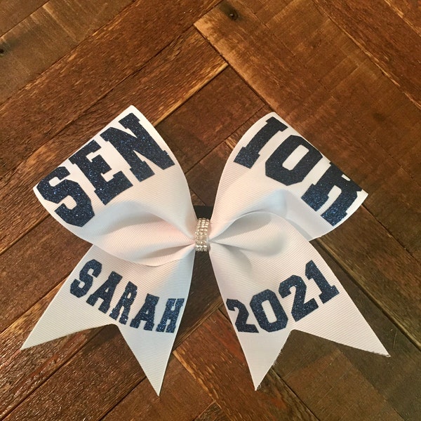 Senior Bows/Senior Cheer Bows/Cheer Bows/Glitter Cheer Bows