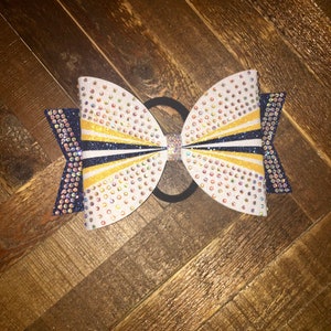 2 Layer Tailless Bow/Cheer Bows/Team Cheer Bow