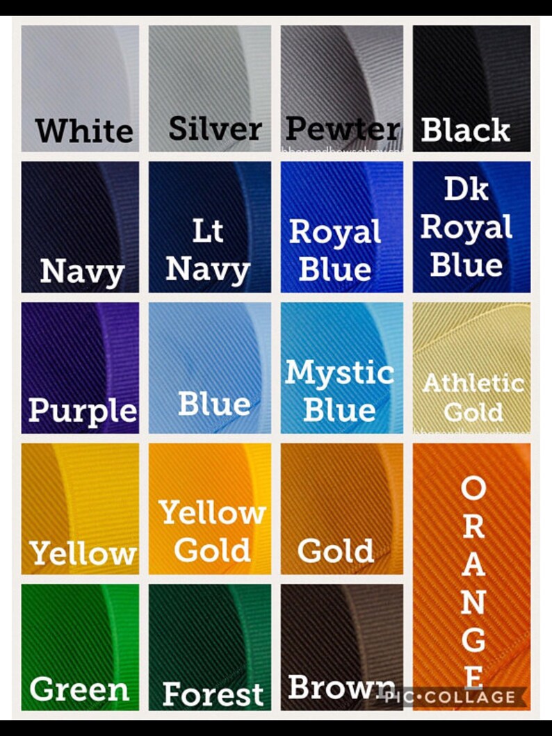 Tripple Stripe Cheer Bow/Team Cheer Bows/Cheer Bows/Glitter Cheer Bows/Custom Cheer Bow image 7
