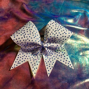 Rhinestone Cheer Bow/Scattered Rhinestone Cheer Bow/Cheer Bow/Rhinesrone Bow