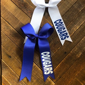 Skinny Bows/Cheer Bows/Collegiate Style Bows