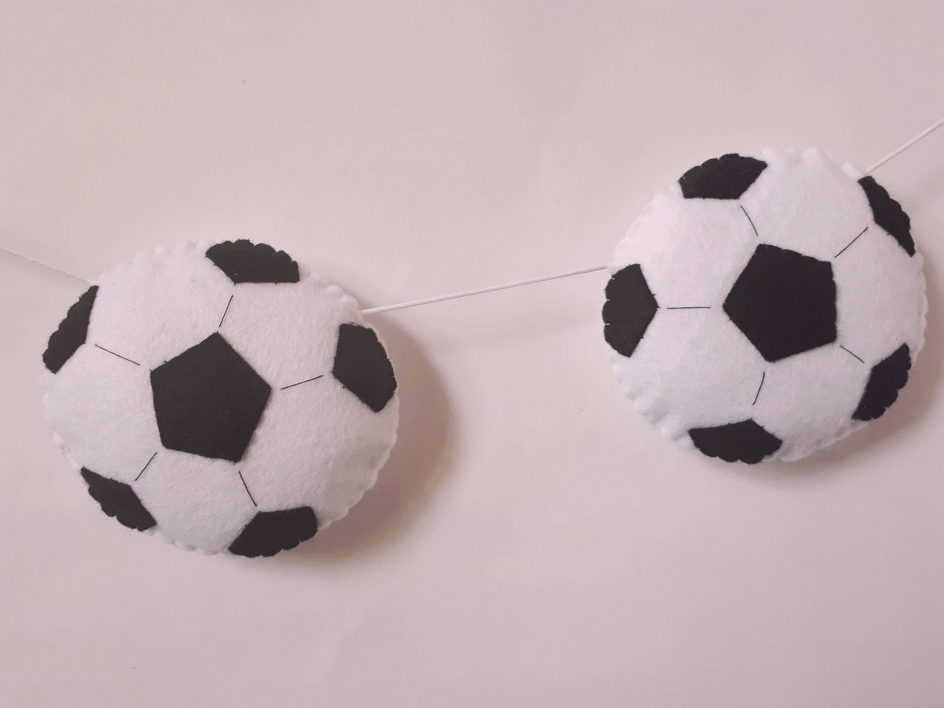 Football Bunting Soccer Garland Football Bedroom Felt Garland Boys football-bunting-soccer-garland-football-bedroom-felt-garland-boys