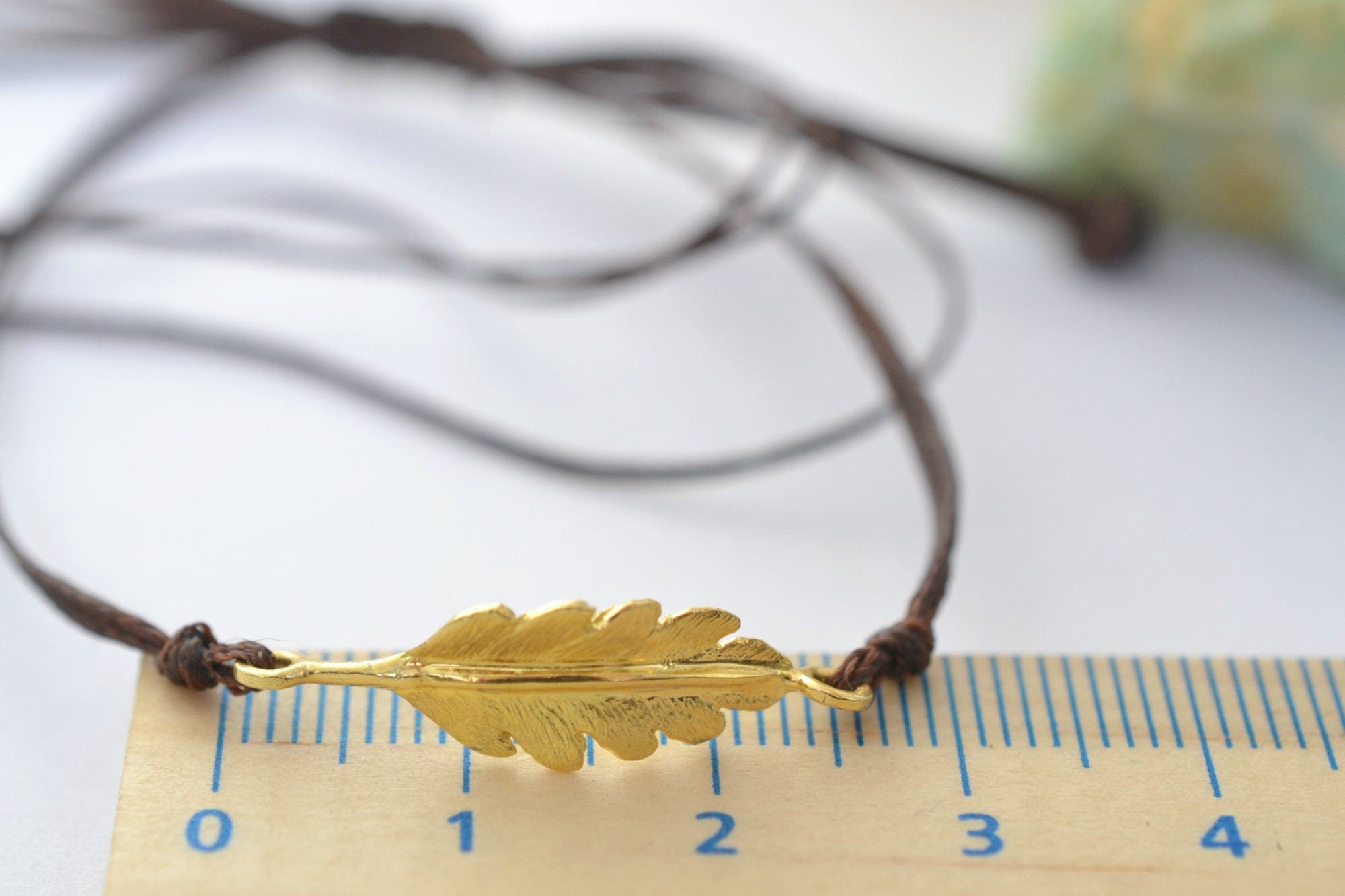 Leaf Gold Bracelet Solid 18k Gold Bracelet Inspiration Gold Bracelet Dainty Layer Bracelet Gold Life Bracelet Bff Gold Bracelet Handmade
