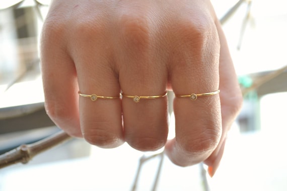 Petite bague fine sale