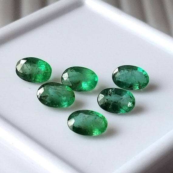 天然エメラルド ルース6個 公式通販 ○225ct！○特大サイズ