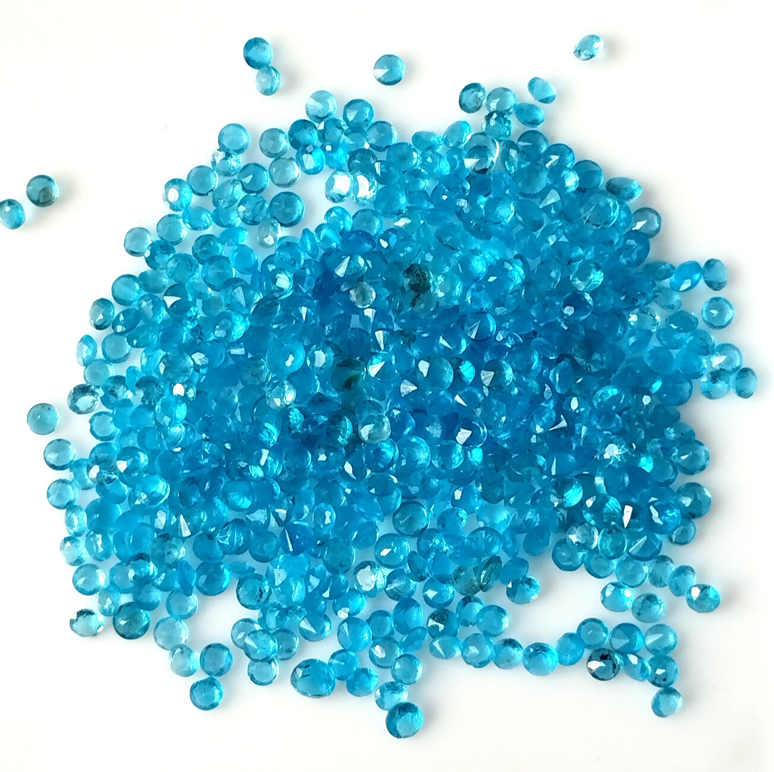 Faceted 8mm Bead Colorful Fluorescent Bead for Jewelry Making Neon