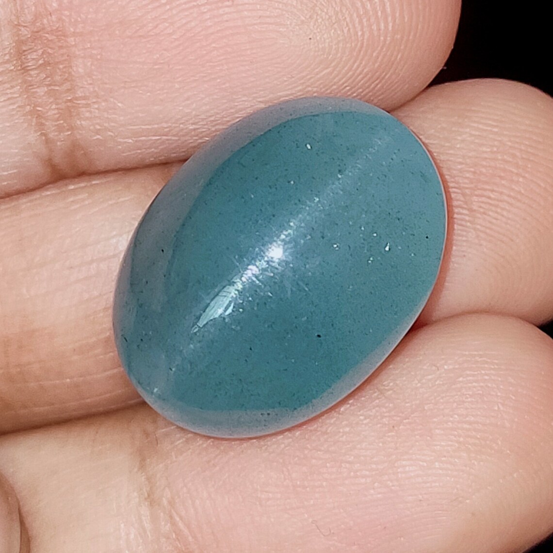 35.50 Carat Natural Cat's Eye Aquamarine Cabochon 16X21 MM Etsy