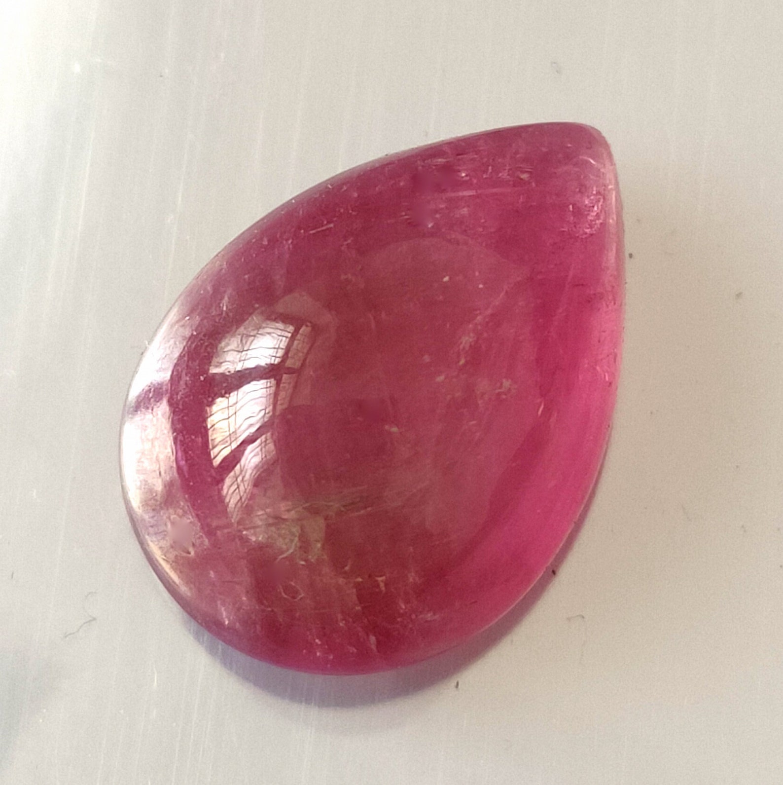 16.10 Carat Natural Pink Color Tourmaline Cabochon 13.4X19X8.3 Etsy
