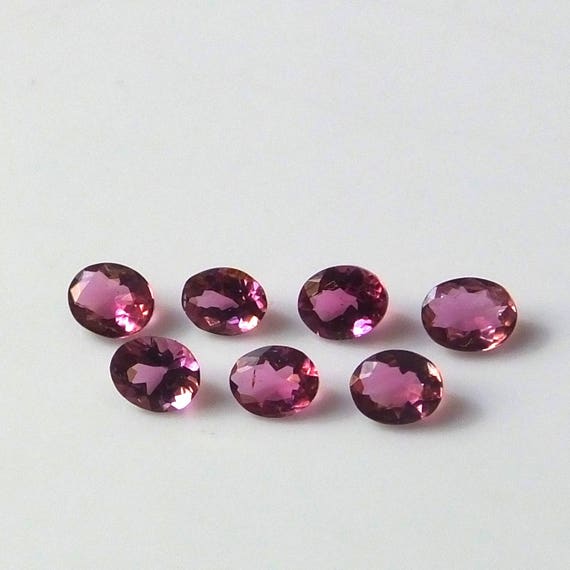 40 Pieces 4X5 MM Oval Shape AAA Natural Multi Color Tourmaline Cabochon Calibrated Gemstone Wholesale Lot 5X4 MM Oval Tourmaline Cabs