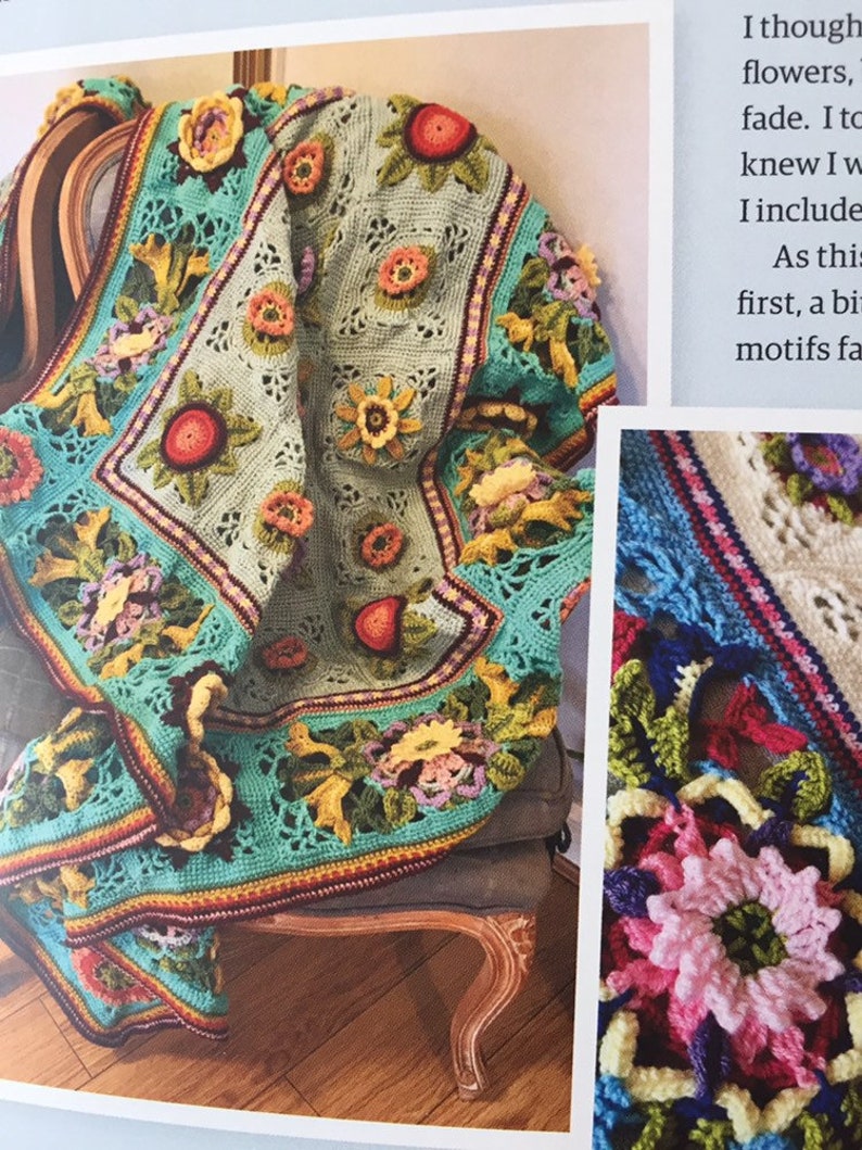 The Fruit Garden Crochet Blanket Book by Jane Crowfoot Brand Etsy UK