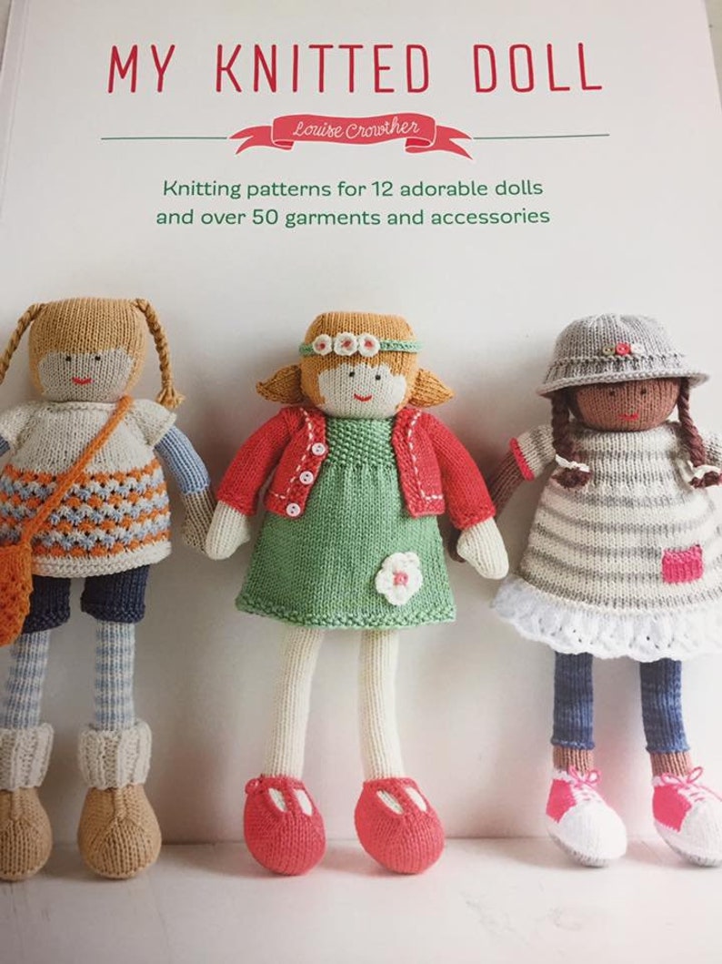 my knitted doll louise crowther