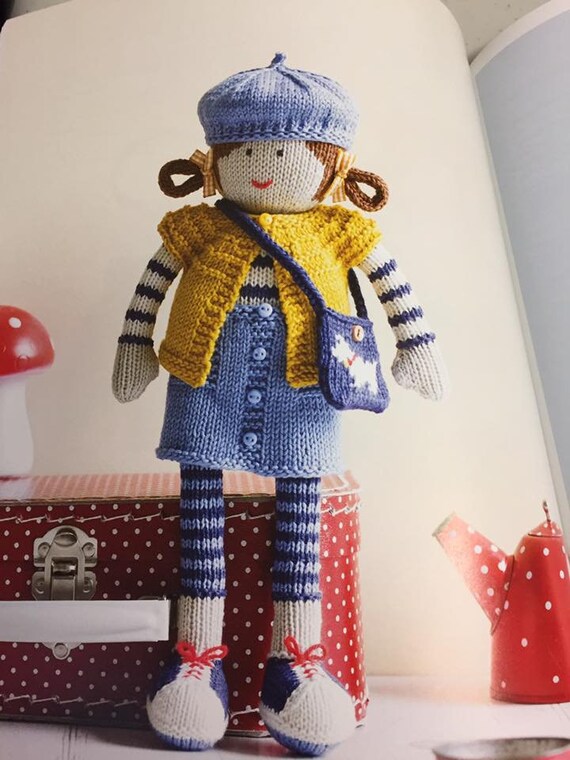 my knitted doll louise crowther