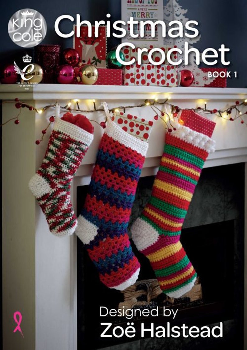 Christmas Crochet Pattern Book 1 by King Cole With Patterns Etsy UK