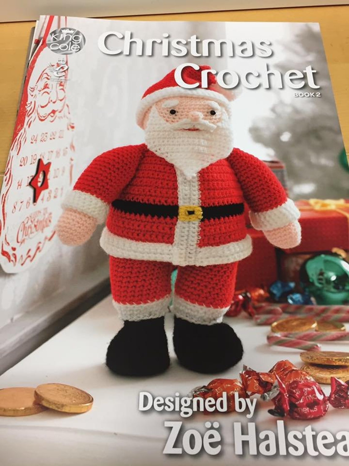 Christmas Crochet Pattern Book 2 by King Cole With Patterns Etsy UK