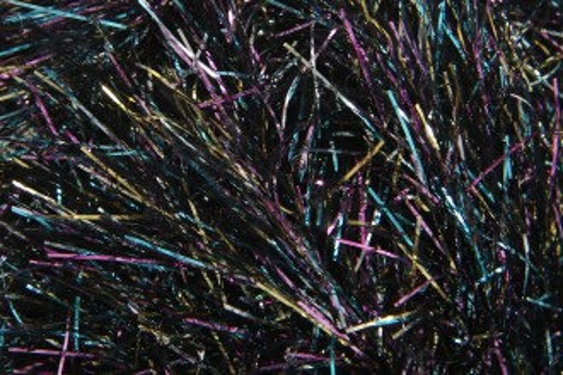 for festive knits colour Cocktail black with rainbow code 1779 76.5 yards Tinsel yarn King Cole chunky glitter 50 g per ball 70meter