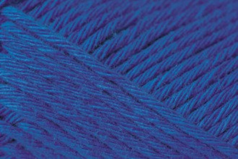 royal blue aran wool
