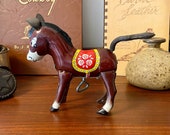 Marx Linemar Wind Up Tin Donkey Wind Up Litho Toy Vintage Wind Up Toy Tin Lithograph Donkey Wind Up Horse