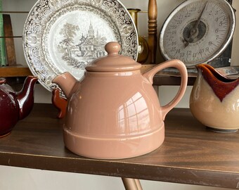 Vintage Pink Teapot | Trend Pacific Japan Teapot | Muted Pink Teapot | Blush Teapot