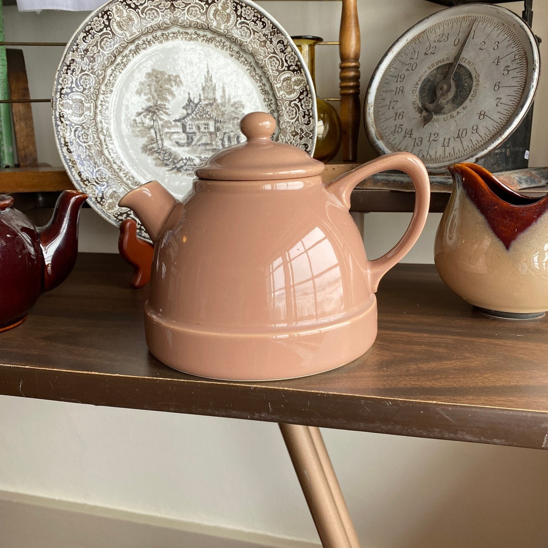 Vintage Pink Teapot Trend Pacific Japan Teapot Muted Pink Teapot Blush Teapot Etsy