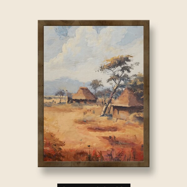 Vintage African Art Etsy