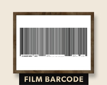 12 Angry Men • Film Colour Palette • Movie Barcode