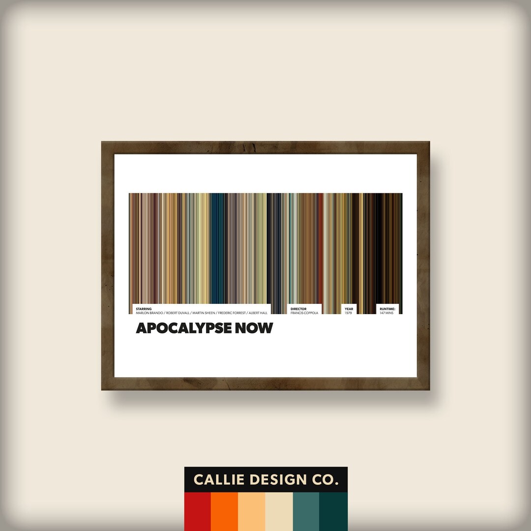 Apocalypse Now • *digital Download Only* • Film Colour Palette • Movie ...