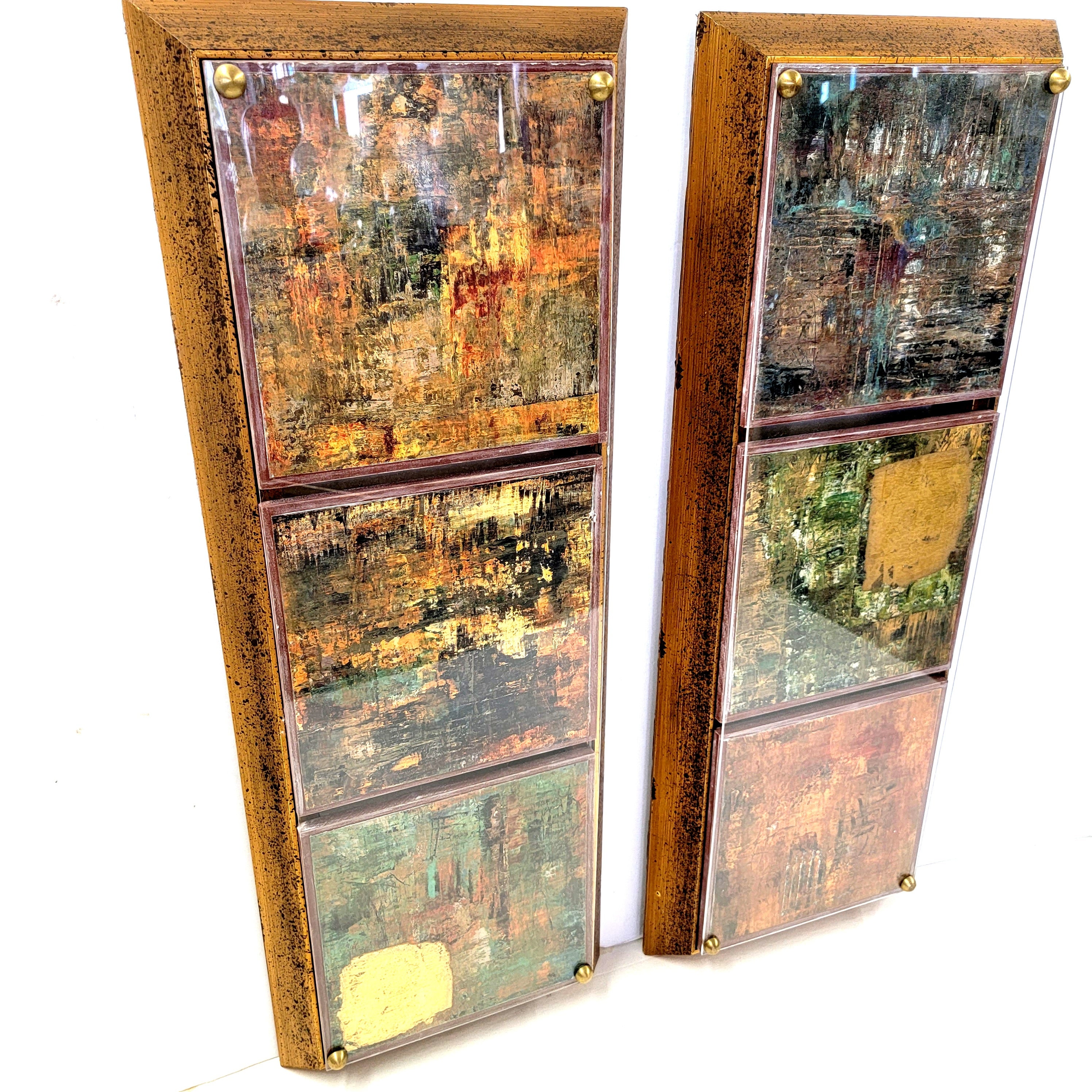 Pair John Richard Collection mineral Song Wall Etsy