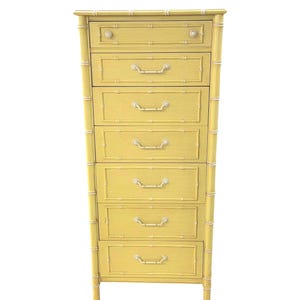 Thomasville Faux Bamboo Lingerie Dresser/ Chest