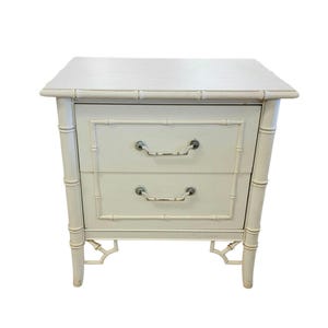 Thomasville Faux Bamboo Allegro Collection Night Stand